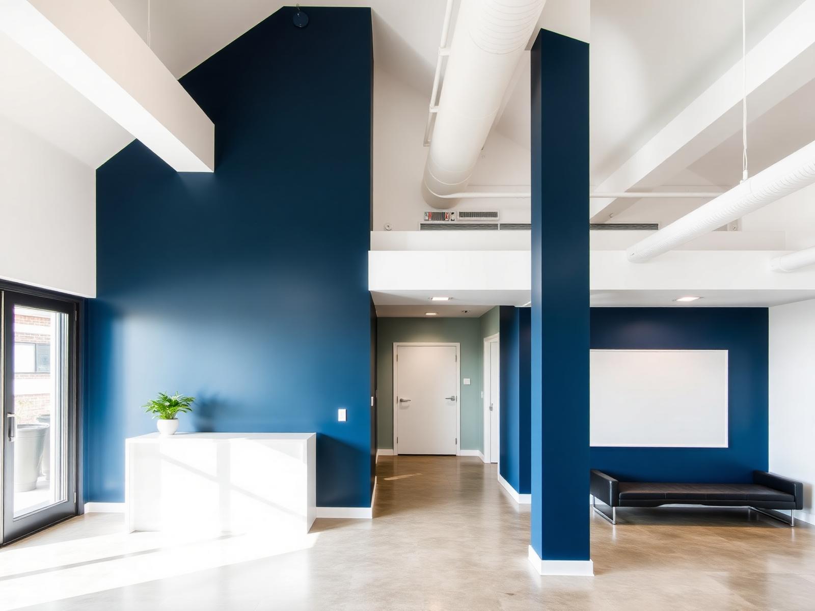 Office reception refurbishment